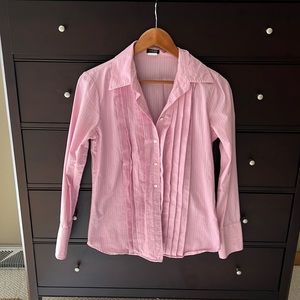 J. Crew pink blouse. Size small